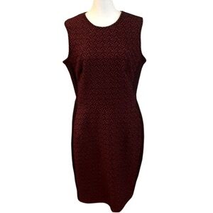 DR collection party dress. Size 12. Black and red. Zipper back.